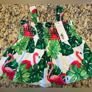 New With Tags Janie and Jack Toddler Flamingo Beach Dress